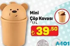 MİNİ ÇÖP KOVASI 1,1 L fiyat ve kampanya bilgisi